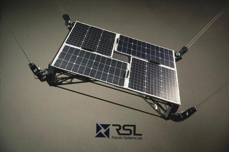 Eagle robot prototype during field testing