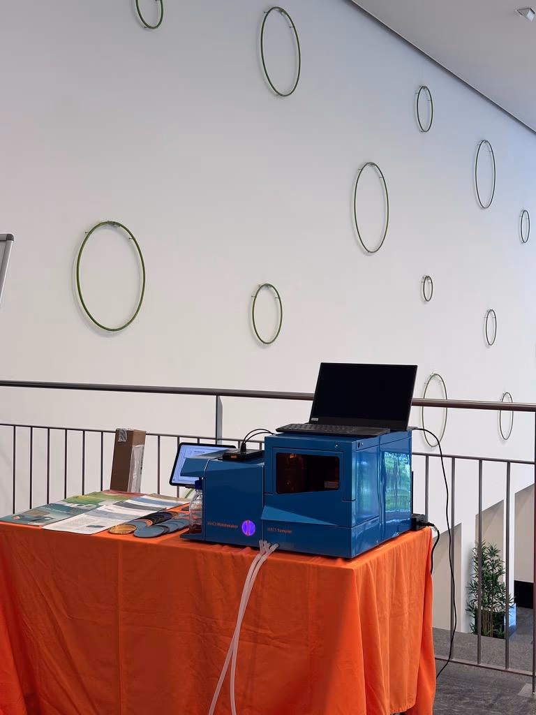 MACS Matchmaker and Sampler on display at industry exhibition